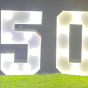 Marquee Numbers for hire
