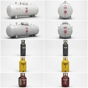 helium gas tank