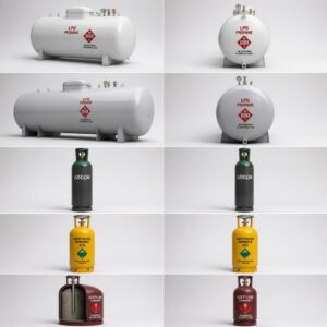 Industrial Nitrogen Cylinder 50L (High Pressure bulkable)